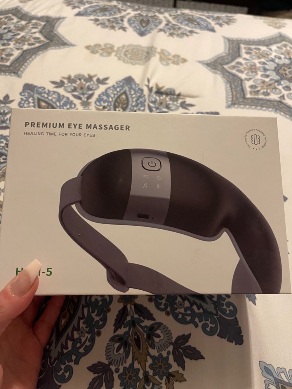 Premium Eye Massager - Black